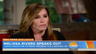 Melissa Rivers Tells ‘Today’ Joan Rivers’ Death Was ‘100 Percent Preventable’ (Video)