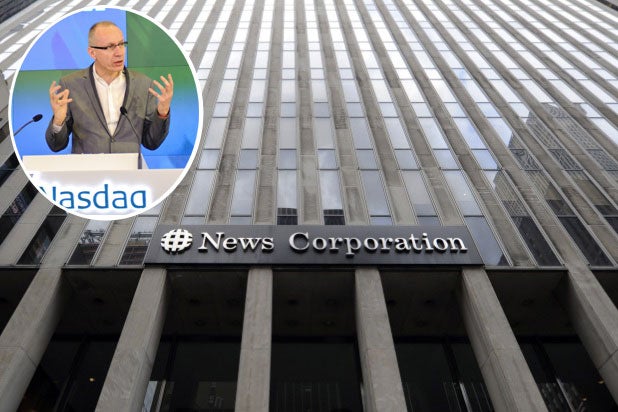 News Corp Chief Executive Robert Thomson