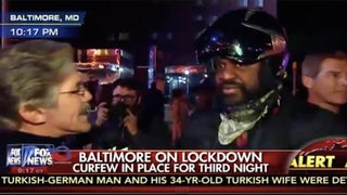 Geraldo Rivera Clashes With Baltimore ‘Anarchists’ Again: ‘You Ain’t Nothing!’ (Video)