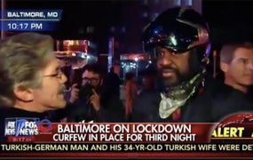 Geraldo Rivera Clashes With Baltimore ‘Anarchists’ Again: ‘You Ain’t Nothing!’ (Video)