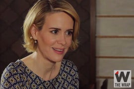 ‘American Horror Story’ Star Sarah Paulson on Sleeping With the Emmy, Politics of Awards Season (Video)