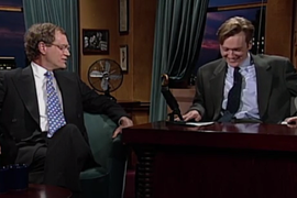 David Letterman Final Show: Conan Tells Viewers ‘Switch to Dave’ (Video)