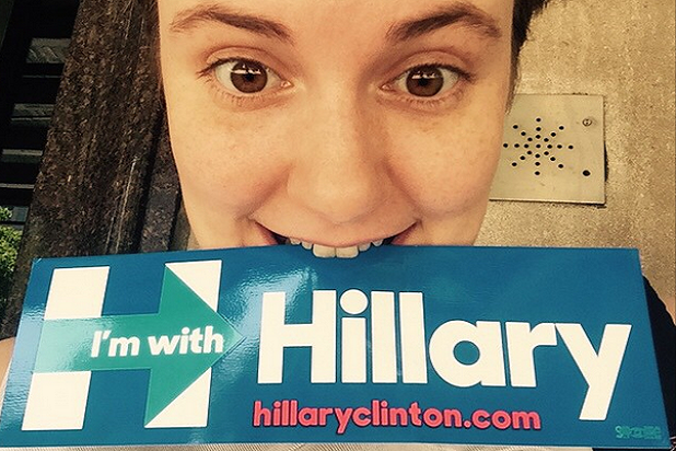 lena dunham hillary clinton