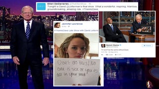 David Letterman’s Final ‘Late Show’ Floods Social Media With Laughs, Tears and Appreciation