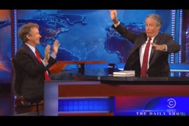 Rand Paul Tells Jon Stewart ‘First Amendment Is About the Right to Be Despicable’ (Video)