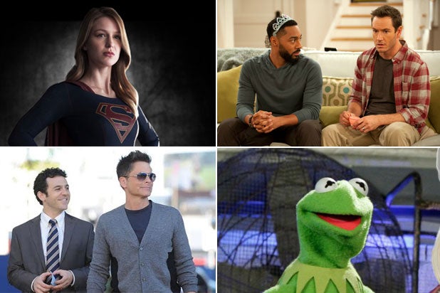Melissa Benoist, "Supergirl"; "People Are Talking"; Kermit the Frog; "The Grinder"