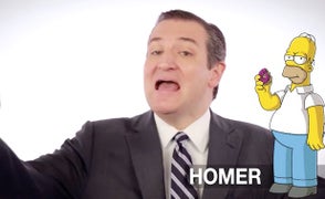 Watch Ted Cruz in Audition for ‘The Simpsons’ (Video)