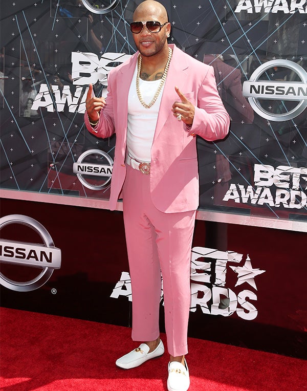 LOS ANGELES, CA - JUNE 28: Recording artist Flo Rida attends the 2015 BET Awards at the Microsoft Theater on June 28, 2015 in Los Angeles, California. (Photo by Frederick M. Brown/Getty Images for BET)