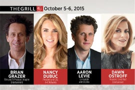 Brian Grazer, Nancy Dubuc, Dawn Ostroff, Aaron Levie Join TheGrill 2015 on Oct. 5-6 (Video)