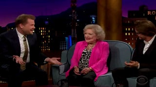 Betty White Prank Calls James Corden With Ridiculous List of Demands (Video)