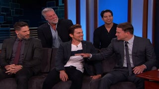 ‘Magic Mike XXL’ Cast Talks Stripping, Porn Names and Seeing Each Other Naked on ‘Jimmy Kimmel Live’ (Video)