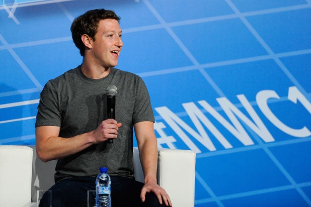 Facebook CEO Mark Zuckerberg