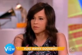 ‘The View’s’ Rosie Perez Calls Out Ted Cruz for Dodging Confederate Flag Issue (Video)