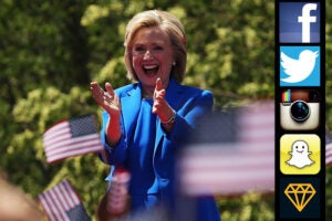 Democratic Presidential candidate Hillary Clinton in New York (Spencer Platt/Getty Images)