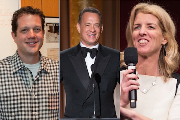 Michael Giacchino, Tom Hanks and Rory Kennedy
