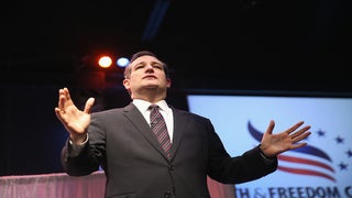 Ted Cruz Mocks Hillary Clinton By Depicting New York Times, Washington Post as Her Dogs