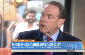 Mike Huckabee Doubles Down on Israel ‘Door of Oven’ Comments: Jewish Response ‘Overwhelmingly Positive’ (Video)