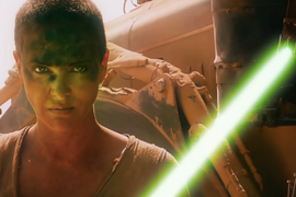 ‘Star Wars’-‘Mad Max’ Mashup Arms Charlize Theron With a Light Saber (Video)