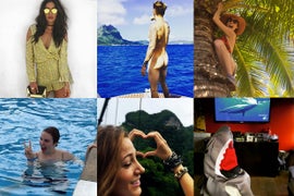 13 Stars Strip Down in Summer-Vacation Instagrams: Anna Kendrick, Justin Bieber, Lena Dunham