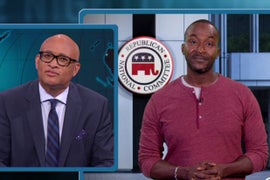 ‘Nightly Show’ Argues Donald Trump Is ‘The 50 Cent of the Republican Party’ (Video)