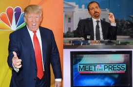 Donald Trump ‘Hears That Sleepy Eyes’ Chuck Todd Will Be Fired ‘Like a Dog’ (Video)