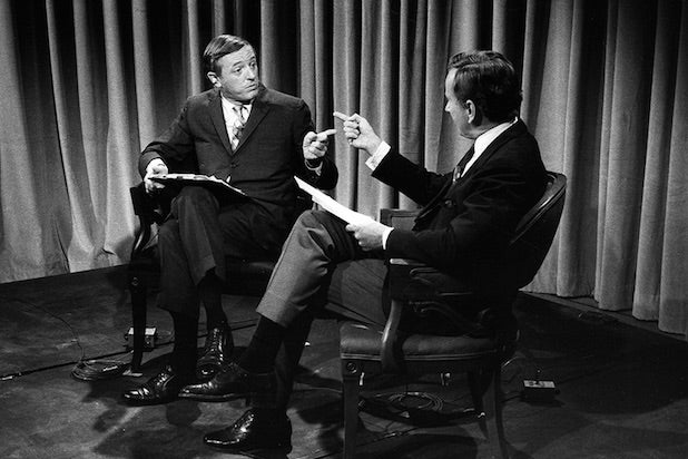 William F. Buckley and Gore Vidal in Best of Enemies