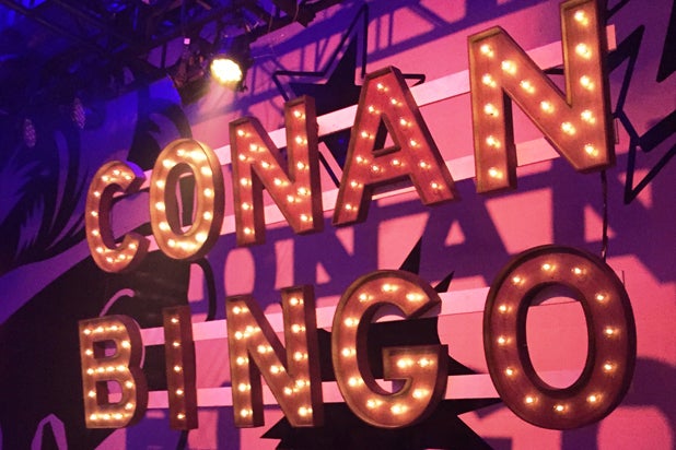 Conan Bingo, Conan O'Brien at San Diego Comic-Con (Suzette Valle)
