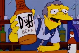 Fox Brews Up Real Version of Homer Simpson’s Duff Beer for Overseas Market (Photo)