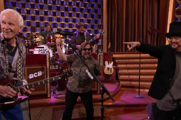 Jack Black Boy George Cover The Doors Classic Hello I Love You For Conan O Brien Video