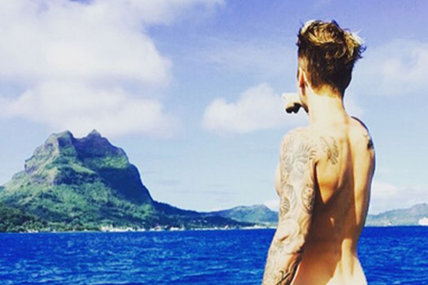 Cute Nude Beach - Justin Bieber Breaks Silence on Nude Vacation Photos: 'That Was Shrinkage  for Me'