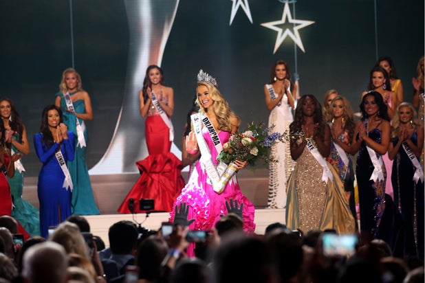 Olivia Jordan 2015 Miss USA Pageant (Josh Brasted/Getty Images for Miss USA)
