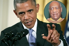 President Obama Wades Into Bill Cosby Scandal During Iran Press Conference (Video)