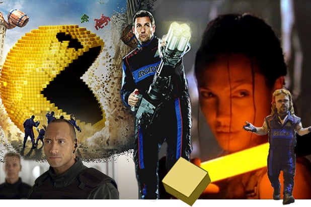 Pixels, Doom, Lara Croft: Tomb Raider (Sony; Universal; Paramount)