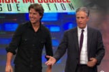 Tom Cruise appears on The Daily Show with Jon Stewart (Comedy Central)