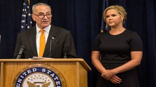 Amy Schumer Joins Cousin Sen. Chuck Schumer on Gun Control After ‘Trainwreck’ Shooting