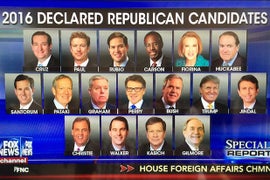 10 Top GOP Presidential Contenders Set for Fox News Debate Are…