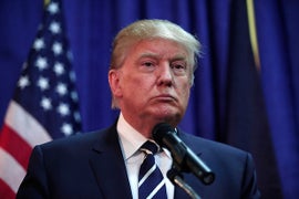 Donald Trump Sued by Hispanic Protesters Over Brawl With Security Team