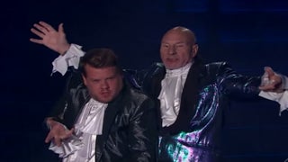 Patrick Stewart, James Corden Perform a Terrible ’80s Magic Act on ‘Late Late Show’ (Video)