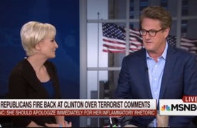 Joe Scarborough Blasts ‘Disgusting’ Hillary Clinton Comments Linking GOP to Terrorists (Video)