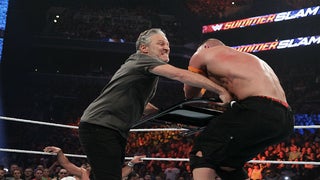 Jon Stewart Smashes John Cena With Chair, Stephen Amell Debuts at WWE SummerSlam (Video)