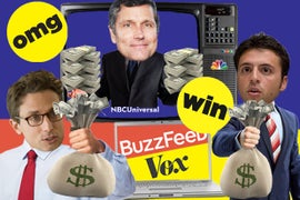 Inside NBCU-BuzzFeed-Vox Hook-Up: Will the Corporate Goliath Swallow Cute Cats?