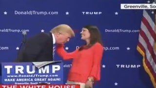 Donald Trump Invites Supporter Onstage to Inspect His Hair, Mimics Spanish Accent