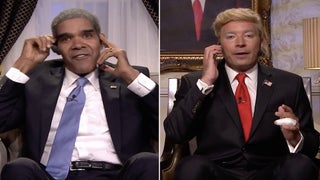 Jimmy Fallon Spoofs Donald Trump in Fake Phone Call to Barack Obama (Video)