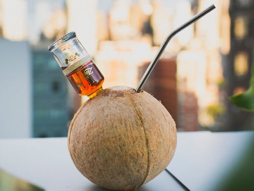 The ZaCoco cocktail started off the weekend early. (Shannon Sturgis)
