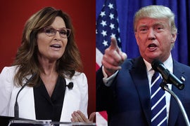 Sarah Palin Endorses Donald Trump for President