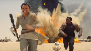 ‘Star Wars: The Force Awakens’ Clip Teases Finn, Rey on the Run (Video)