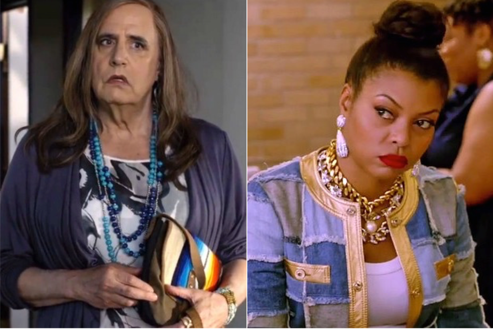 Jeffrey Tambor in Transparent and Taraji P. Henson in Empire