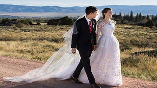 ‘Girls’ Star Allison Williams Stuns in Flowing Gown at Star-Studded Wedding