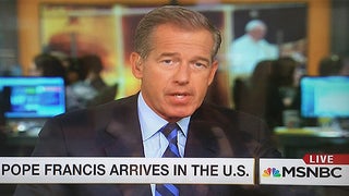 Brian Williams Makes MSNBC Debut Following Six-Month Suspension