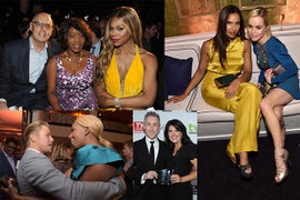 Emmys Weekend Scene and Heard: Partying With Gwyneth Paltrow, Monica Lewinsky, Laverne Cox and Eva Longoria (Photos)